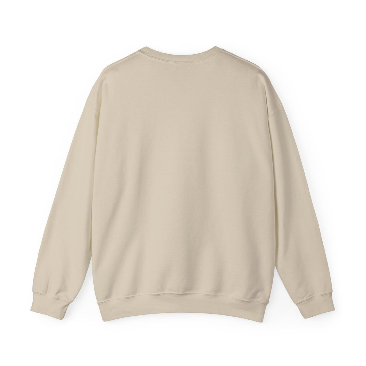 Angel & Devil Heart Crewneck Sweatshirt — Blue Metallic Heart Design