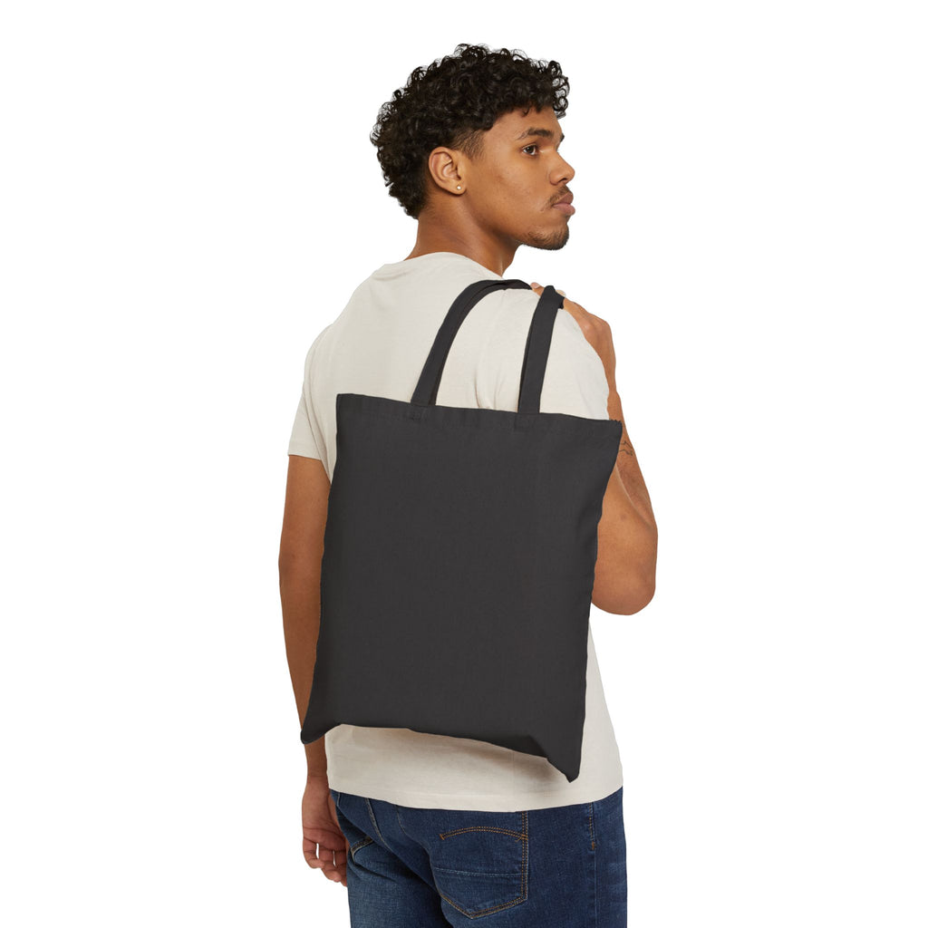 Angel & Devil Heart Tote Bag – Cute Halo Devil Tail Canvas Tote