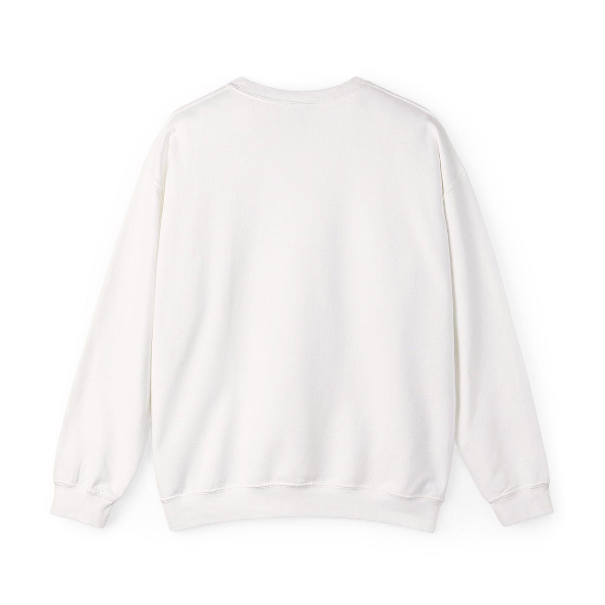 Angel & Devil Heart Crewneck Sweatshirt — Blue Metallic Heart Design