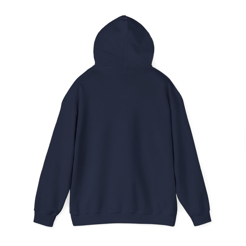 Broken Heart Graphic Hoodie – Teal Brushstroke Love Design