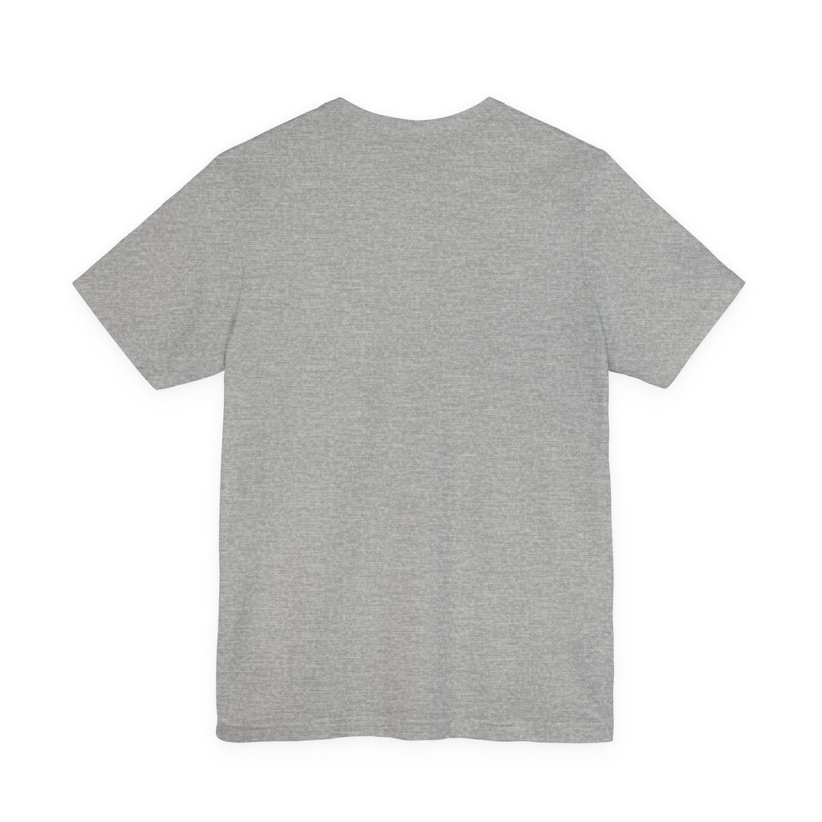 Heart Arrow Graphic Tee — Blue Metallic Love Emblem T-Shirt