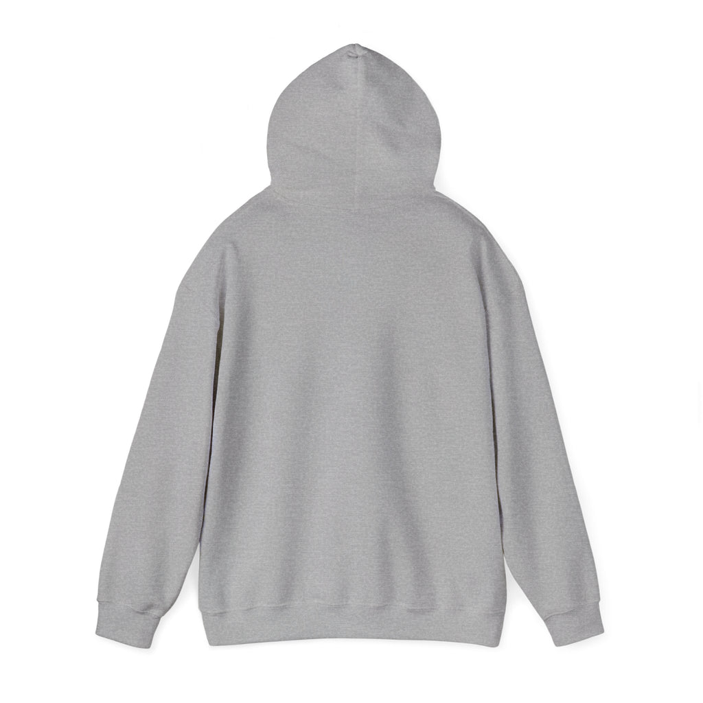 Broken Heart Graphic Hoodie – Teal Brushstroke Love Design