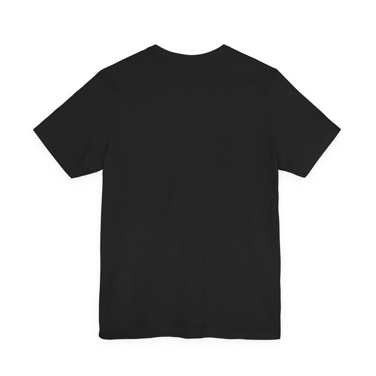 Heart Arrow Graphic Tee — Blue Metallic Love Emblem T-Shirt
