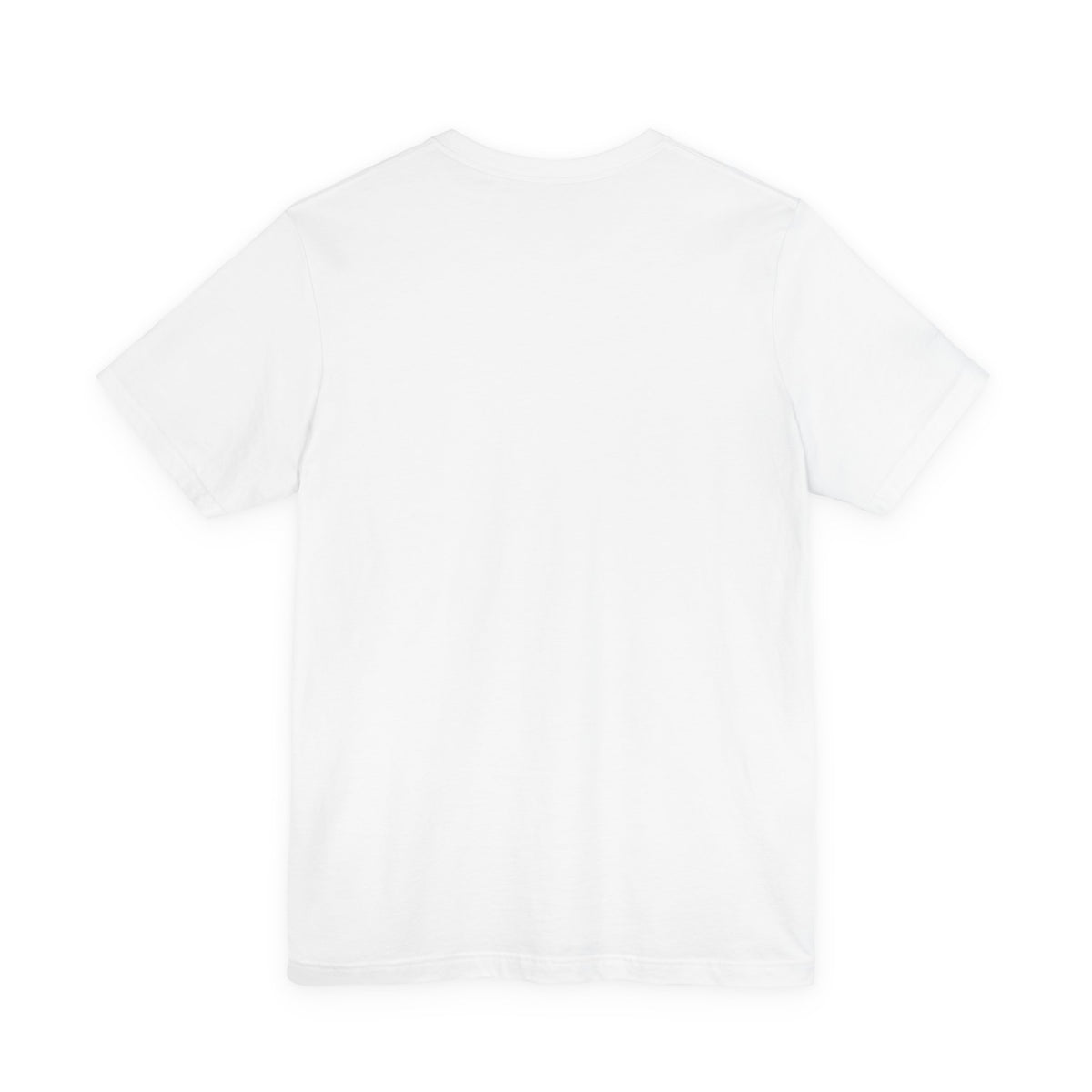 Heart Arrow Graphic Tee — Blue Metallic Love Emblem T-Shirt